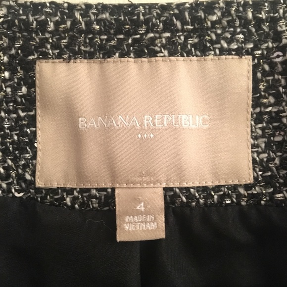 Banana Republic sparkly Moto jacket - Picture 4 of 5